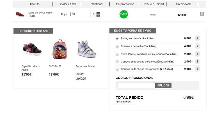 Código promocional de Merkal